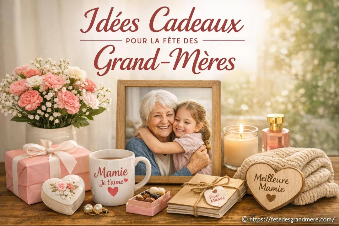 Idées Cadeaux Pour La Fête des Grand Mères