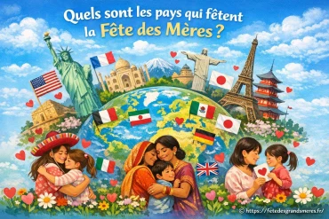 Quels sont les pays qui fêtent la fête des mères ?