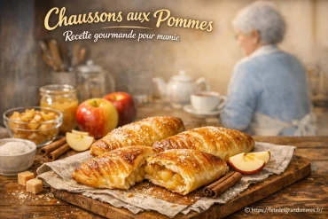 Chaussons aux pommes : la recette gourmande pour mamie à partager