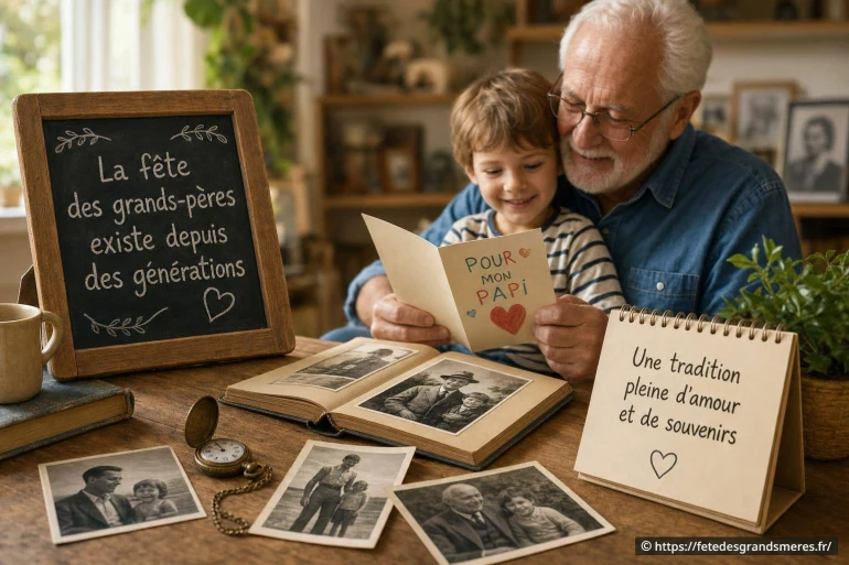 Depuis quand existe la fête des grands-pères ?