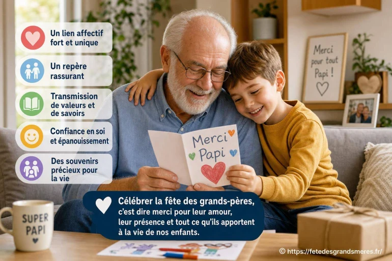 Pourquoi célébrer la fête des grands-pères est important pour les enfants ?