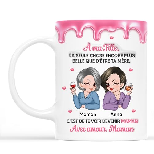 Mug Personnalisé Maman & Mamie