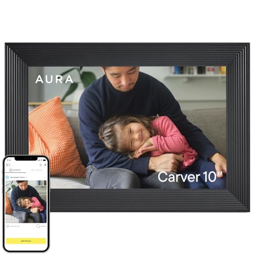 Aura Cadre Photo numérique Carver Wi-FI 10,1 Pouces | Le Mei