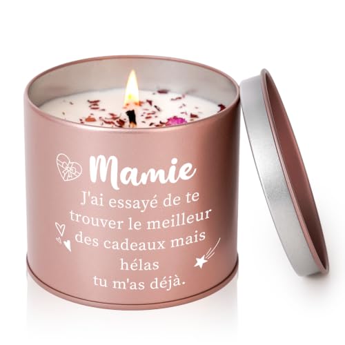 Pelunaron Cadeau Mamie, Cadeau Grand Mere, Bougie Parfumée 9