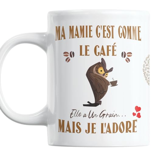 Paroles damour Mug humour Cadeau Fete des Grands Meres Tasse