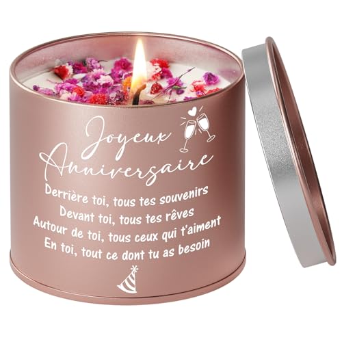 Bougie Parfumée Soja 250g Relaxante