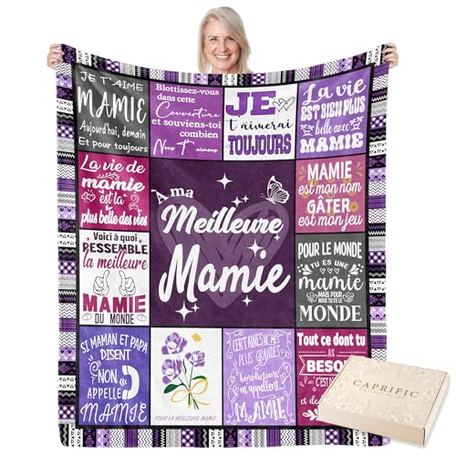 Plaid à offrir pour la fête des grands-mères