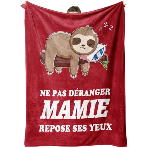 Plaid à offrir pour la fête des grands-mères